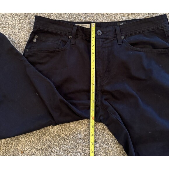 AG Adriano Goldschmied Jeans Mens 34x34 Black The Protege Straight Leg Pants - Picture 7 of 14